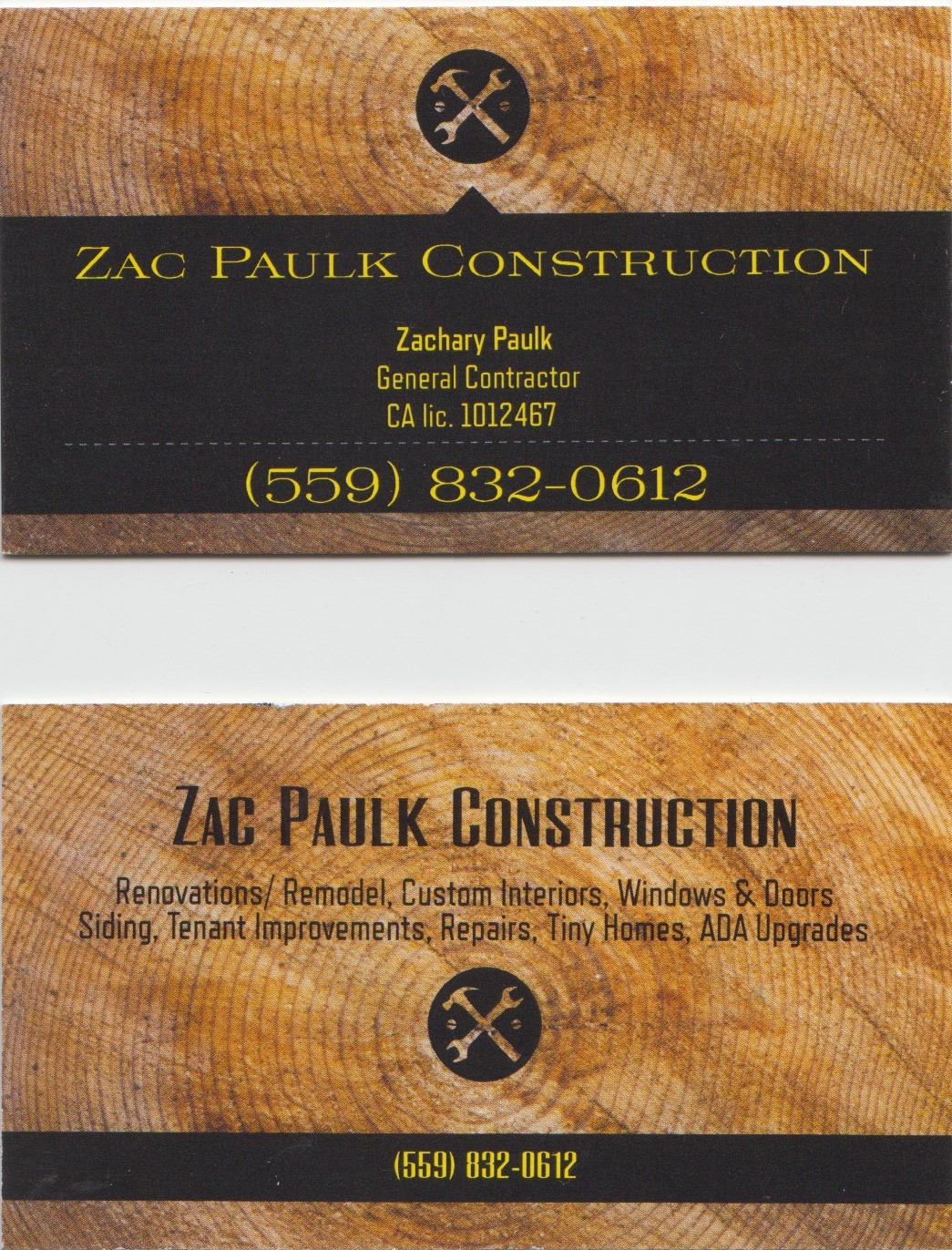 Zac Paulk Construction logo